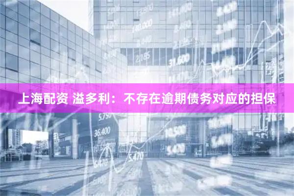 上海配资 溢多利：不存在逾期债务对应的担保